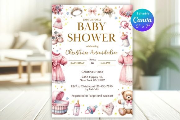 Download Teddy Bear Baby Shower Invitation - Shower Collection