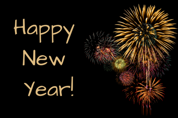 Download Happy New Year - 5 Fonts - Happy Collection