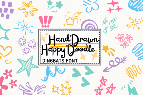 Download Hand Drawn Happy Doodle - Happy Collection