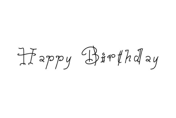 Download Happy Birthday Font - Happy Collection